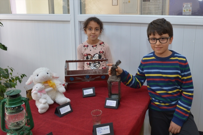 Tuncelili öğrencilerden "Geçmişten Gelenler Müzesi"