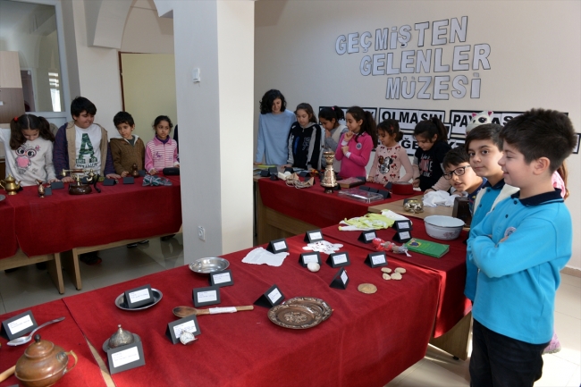 Tuncelili öğrencilerden "Geçmişten Gelenler Müzesi"