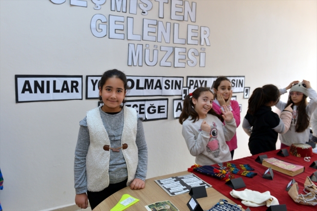 Tuncelili öğrencilerden "Geçmişten Gelenler Müzesi"