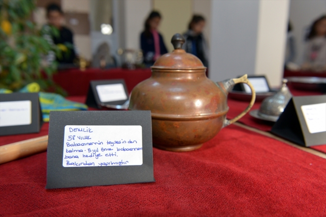 Tuncelili öğrencilerden "Geçmişten Gelenler Müzesi"