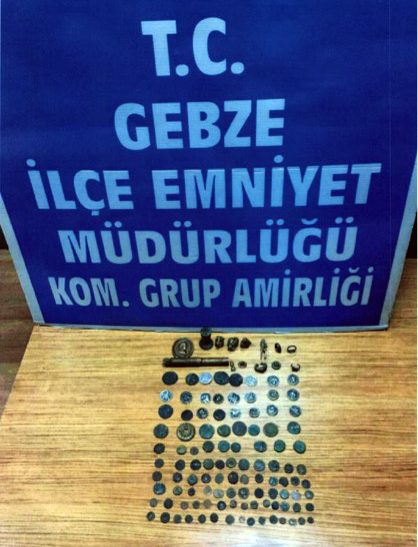 Kocaeli'de tarihi eser kaçakçılığı operasyonu: 3 gözaltı