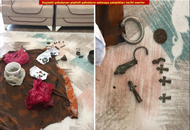 Diyarbakır'da 2 bin 328 tarihi eser ele geçirildi