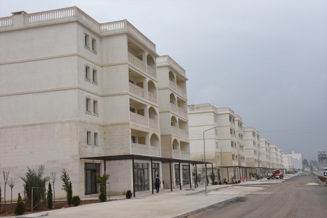 Terör mağduru Nusaybinliler yeni evlerine kavuştu