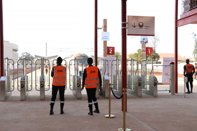 Senegal'in tek aktif demir yolu hattı açıldı
