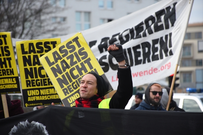 Avusturya’da aşırı sağcı parti karşıtı gösteri