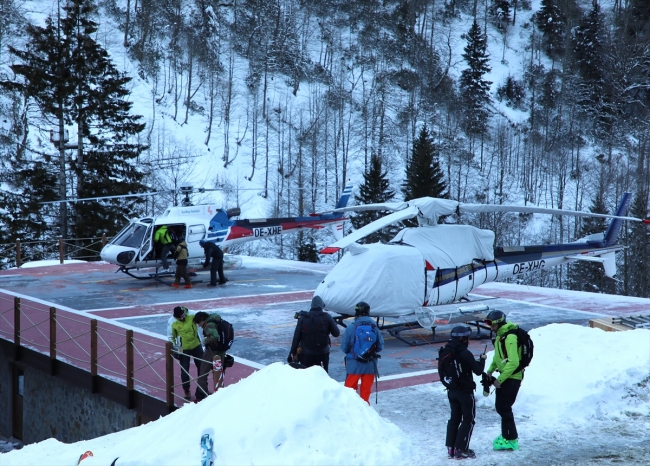 Kaçkar Dağları heliski tutkunlarını ağırlıyor