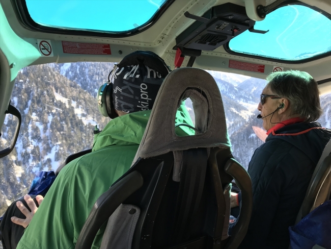 Kaçkar Dağları heliski tutkunlarını ağırlıyor