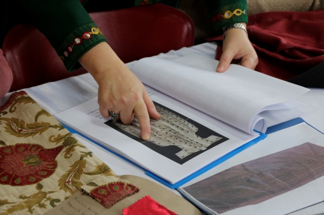 Padişahların giysileri aslına uygun hazırlanıyor