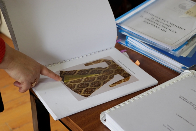 Padişahların giysileri aslına uygun hazırlanıyor