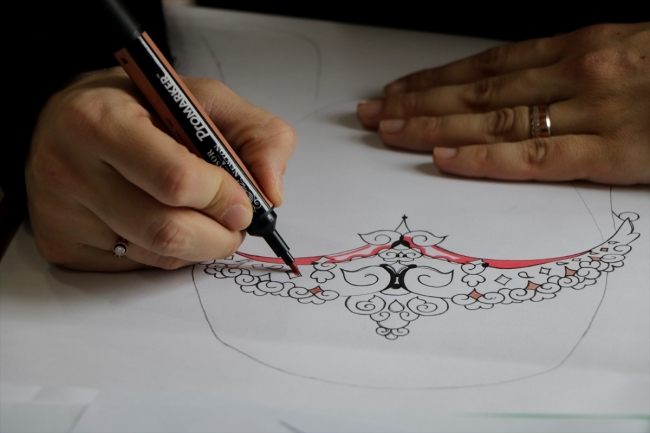 Padişahların giysileri aslına uygun hazırlanıyor