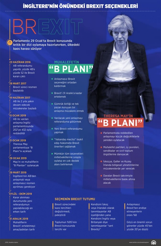 İngiltere'nin önündeki Brexit seçenekleri