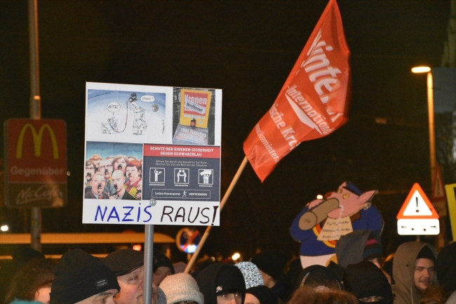 Avusturya’da aşırı sağcı parti karşıtı gösteri
