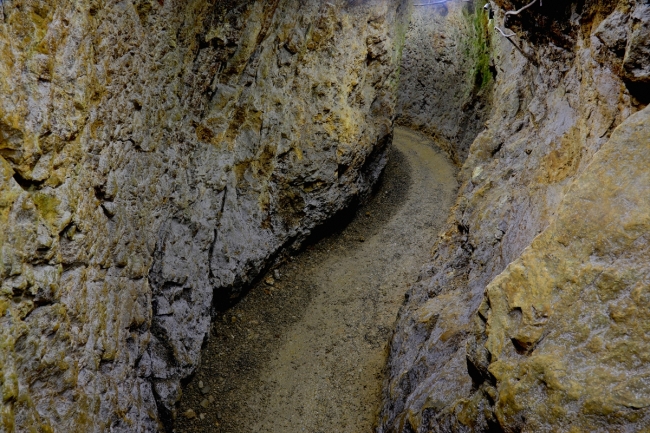 Bayburt'taki yer altı şehrini 2018'de 15 bin 500 kişi ziyaret etti