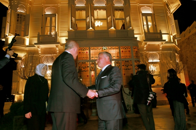 Cumhurbaşkanı Erdoğan, Ürdün Kralı Abdullah ile bir araya geldi