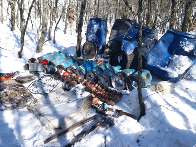 Muş'ta PKK'nın kış üslenmesine darbe