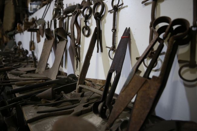 Antika tutkusuyla 2 bin eşya topladı