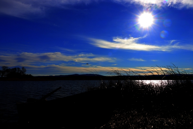 Deniz ve gölün birleştiği doğa harikası