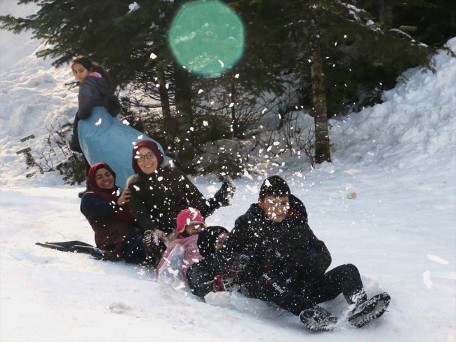 Yarıyıl tatilinin gözde mekanlarından biri de Bolu oldu