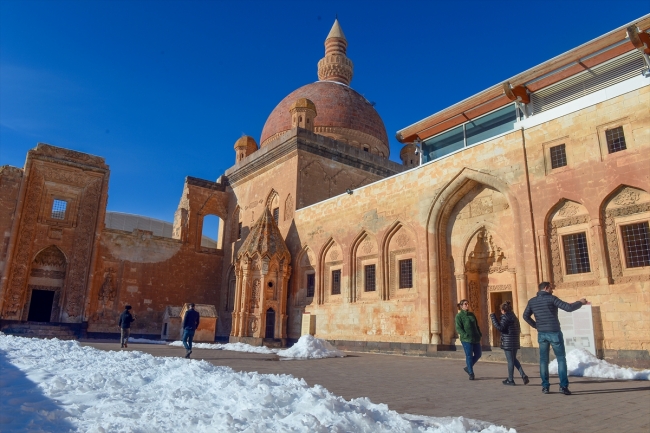 Tarihi İshak Paşa Sarayı 2018'i rekorla kapattı
