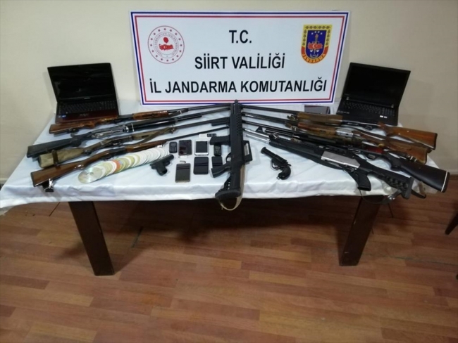 Siirt'te terör operasyonu: 13 gözaltı