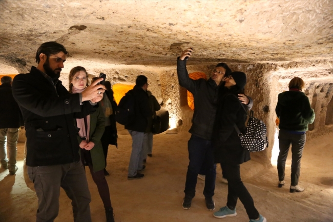 Kapadokya'nın yer altı şehirleri 1 milyonu aşkın turisti ağırladı