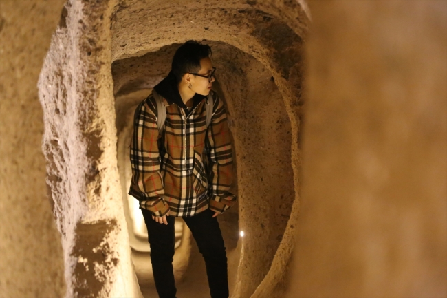 Kapadokya'nın yer altı şehirleri 1 milyonu aşkın turisti ağırladı