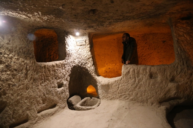 Kapadokya'nın yer altı şehirleri 1 milyonu aşkın turisti ağırladı