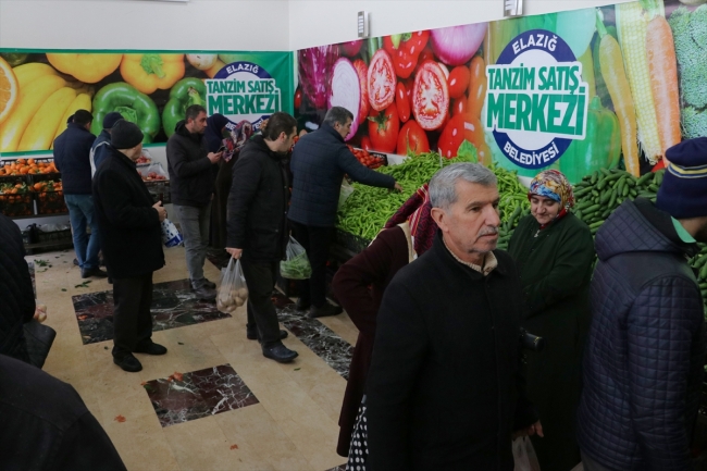Elazığ'da ilk 'tanzim satış noktası' açıldı