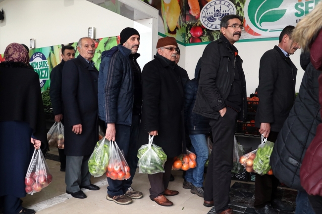 Elazığ'da ilk 'tanzim satış noktası' açıldı