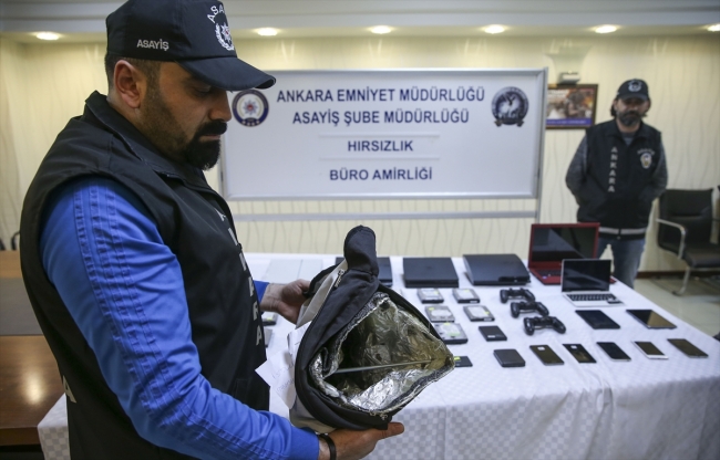 Alüminyum folyo ile hırsızlık yapan zanlılar yakalandı