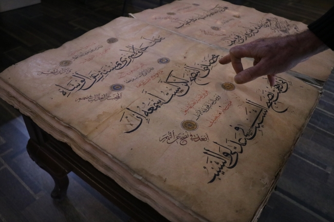 Yazma eserlere 223 yıllık özel koruma