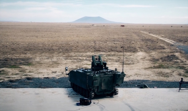 Türkiye'nin tank avcısı milli füzeyle vurdu