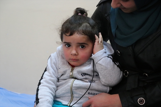 Minik Yaren seslerle tanıştı