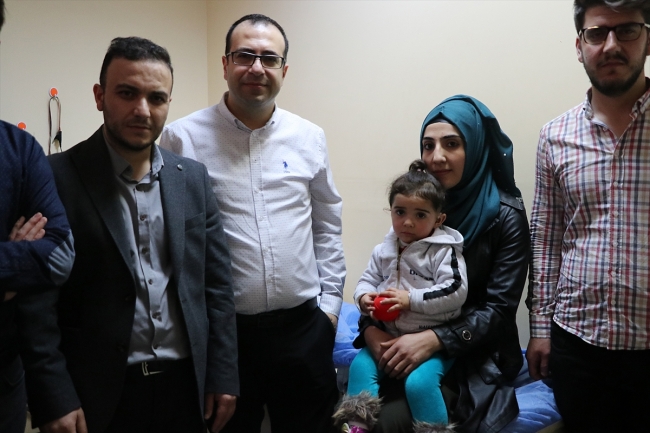 Minik Yaren seslerle tanıştı