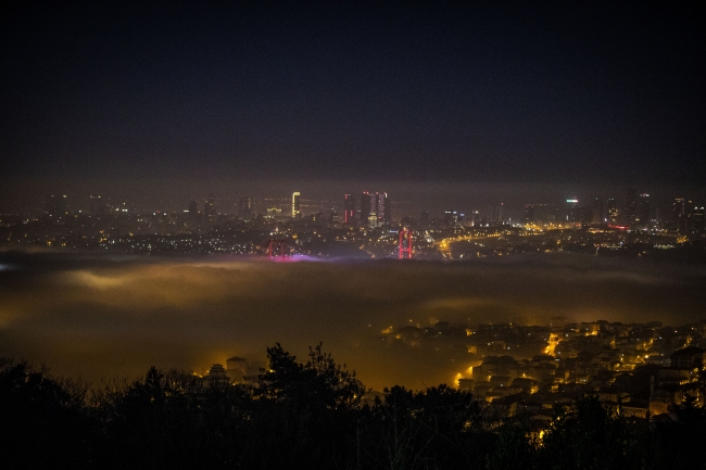 İstanbul’da yoğun sis kazalara neden oldu