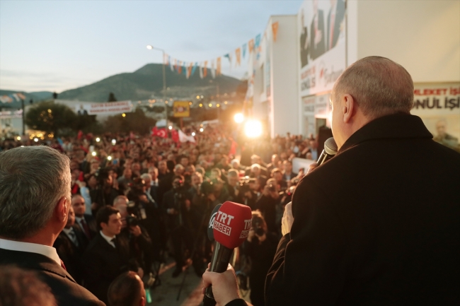 Cumhurbaşkanı Erdoğan'dan Bodrum'a sürpriz ziyaret