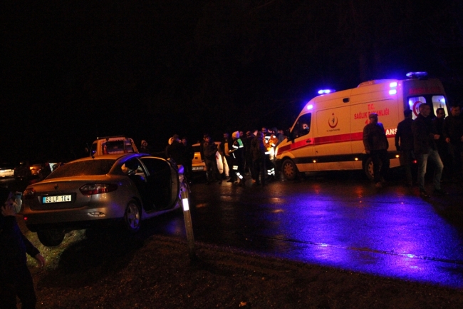 Ordu'da trafik kazası: 1 ölü, 2 yaralı