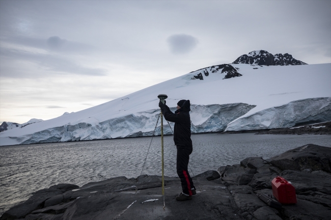 Türkiye'den Antarktika'da koordinatlı harita çalışması