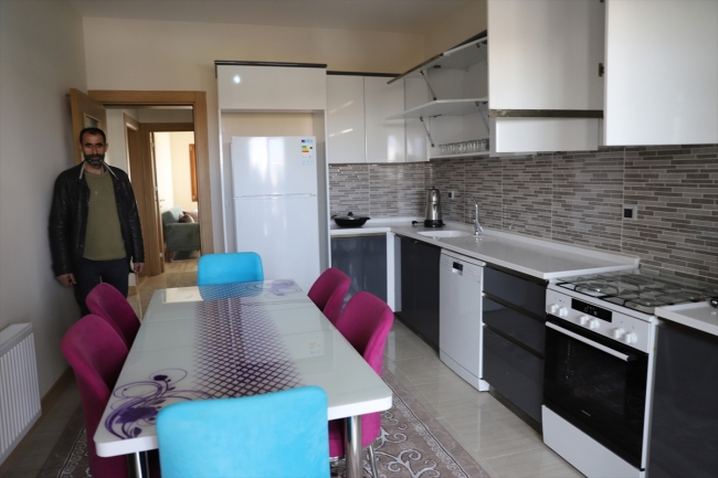 Terör mağdurları konutlarına kavuştu