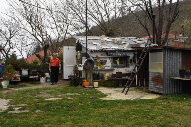 Ordu'daki ahır tarih kokan eşyalarla dolu