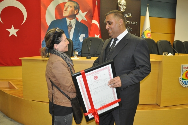 Mersin'de 73 şehit ailesine ücretsiz konut