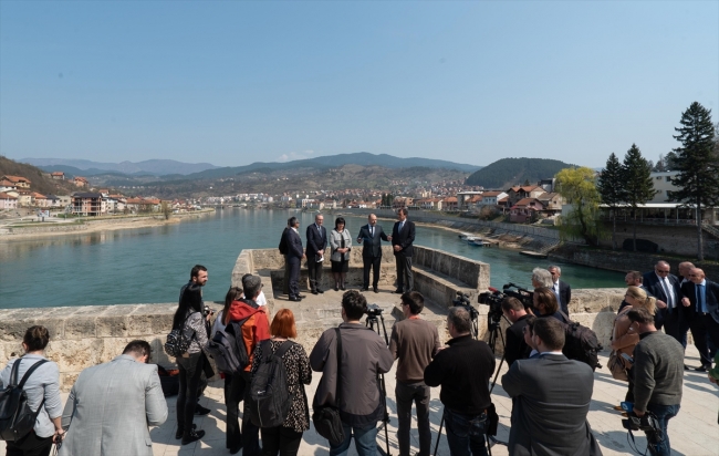 Sokollu Mehmed Paşa Köprüsü'nün restorasyonu resmen tamamlandı