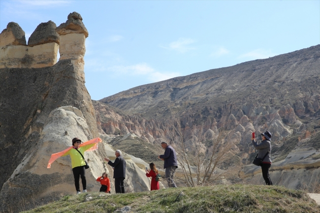 Kapadokya turizm sezonuna hızlı girdi