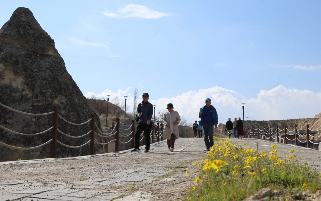 Kapadokya turizm sezonuna hızlı girdi