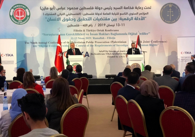 Türk Yargıtayı ile Filistin Yargıtayı ortak konferansı sona erdi