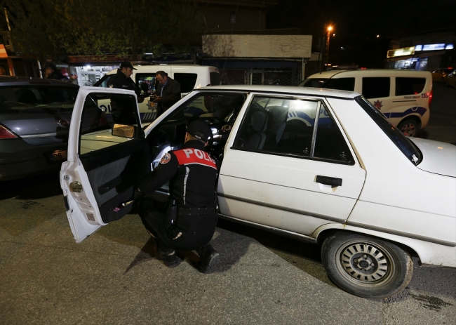 Ankara'da uyuşturucu satıcılarına yönelik uygulama