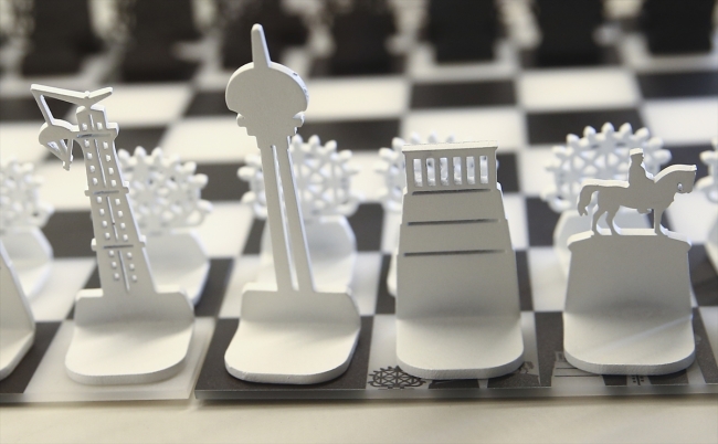 Ankara'yı temsil eden satranç takımı