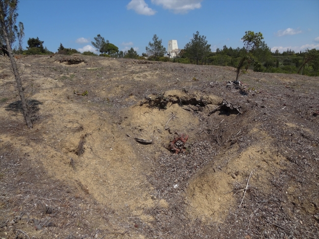 Ortaya çıkarılan Anzak siperleri ziyaret edilebilecek