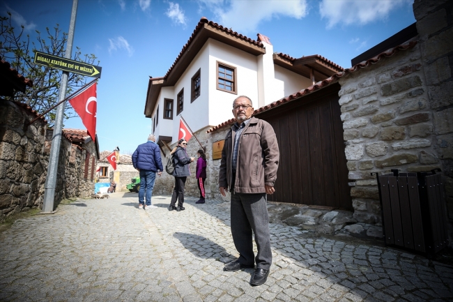 1915'te karargah olarak kullanılan "Atatürk Evi"ne ziyaretçi akını