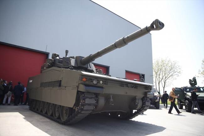 Türkiye'nin ilk elektrikli zırhlı aracı Akrep II